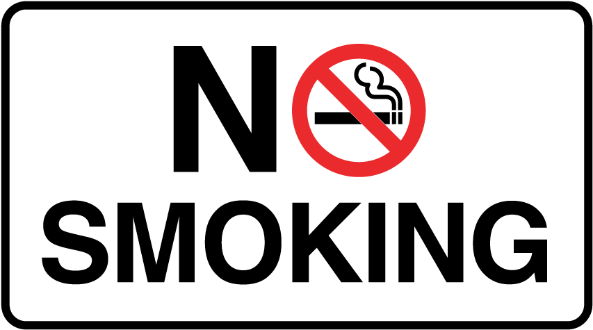 No Smoking Board Sign Transparent PNG