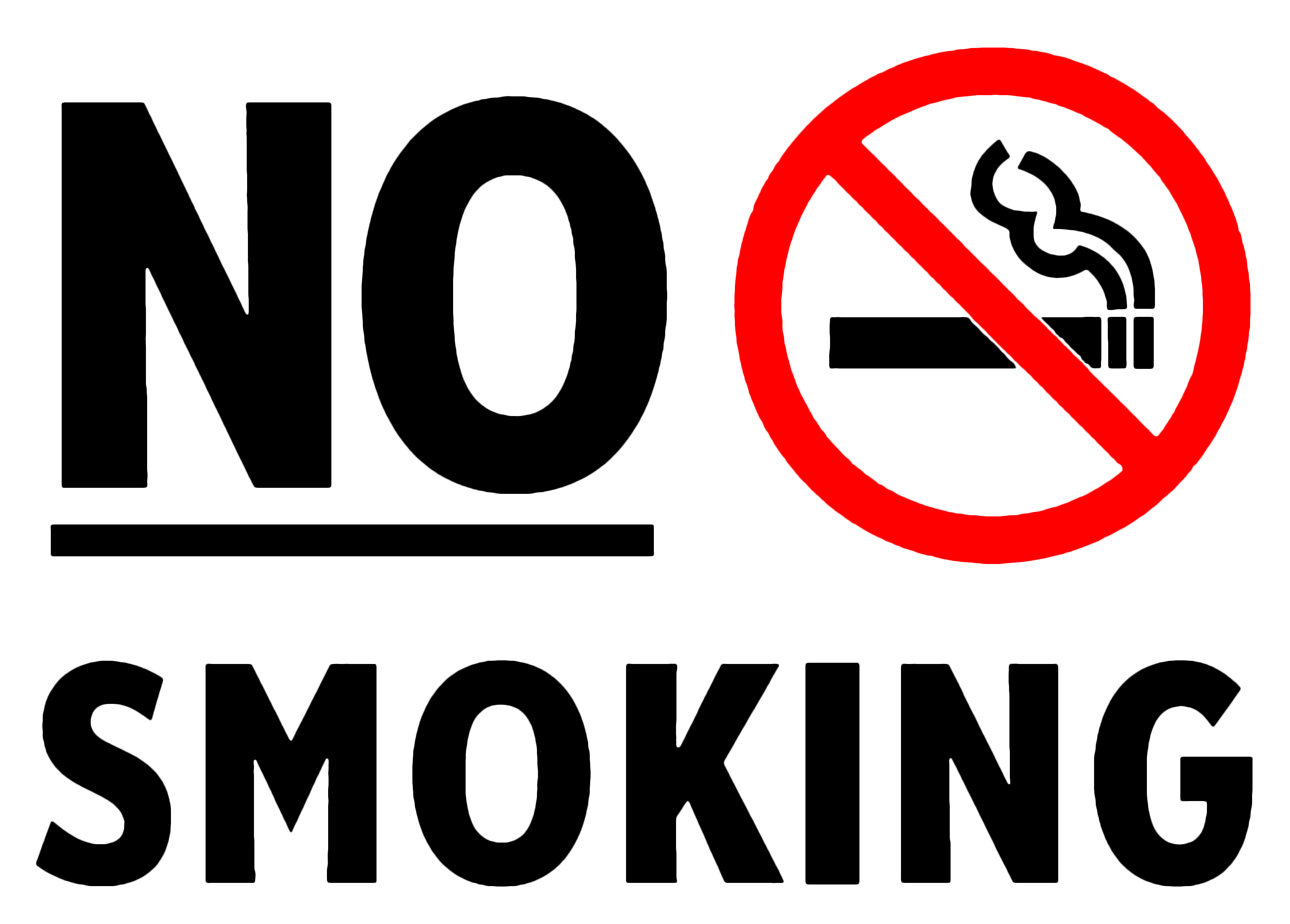 No Smoking Sign PNG