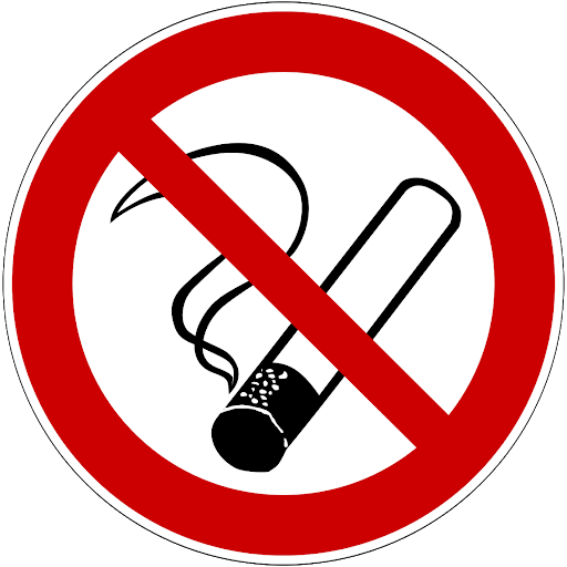 No Smoking Sticker Transparent PNG