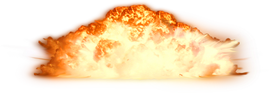 Nuclear Explosion Transparent Background