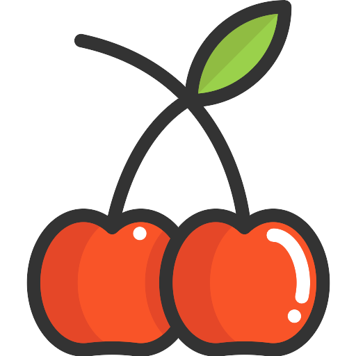 Orange Cherry Transparent PNG
