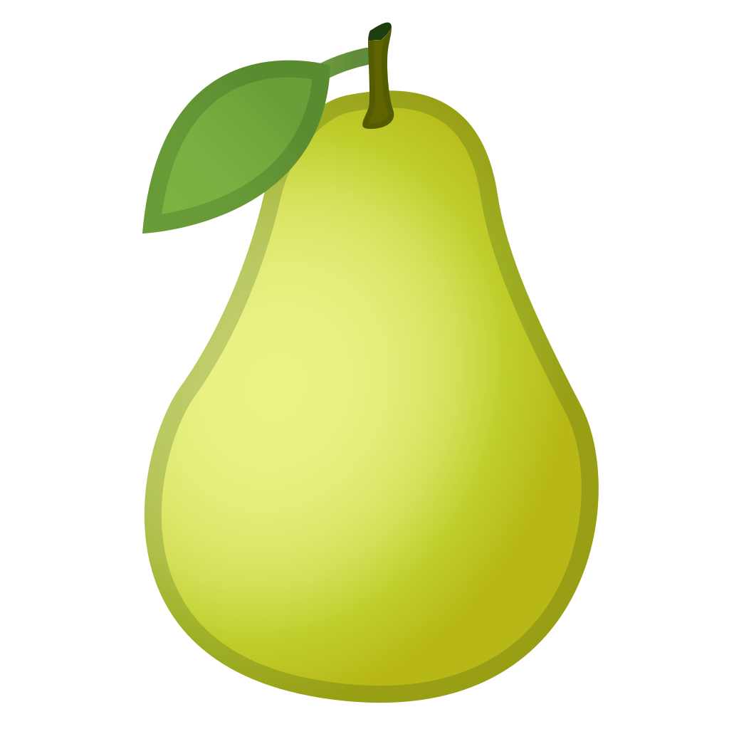 Pear Clipart Transparent PNG