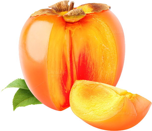 Persimmon Slice PNG