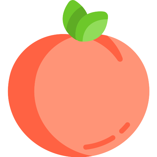 Pink Apricot Transparent PNG