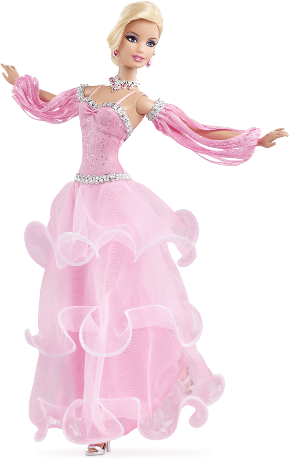 Pink Barbie Doll PNG HD Quality