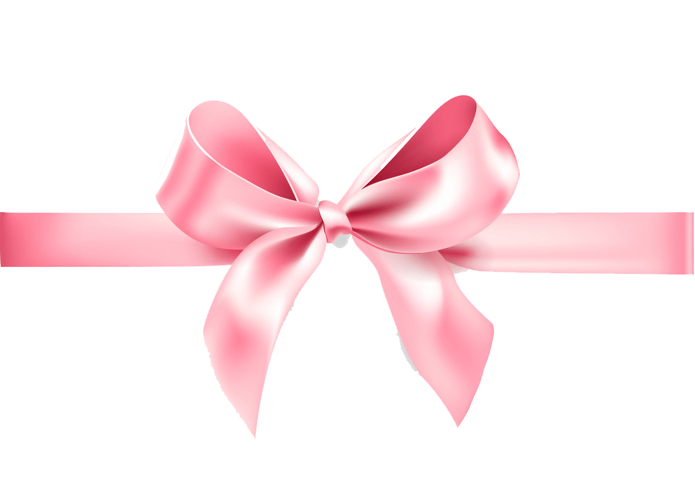 Pink Bow PNG HD kualitas