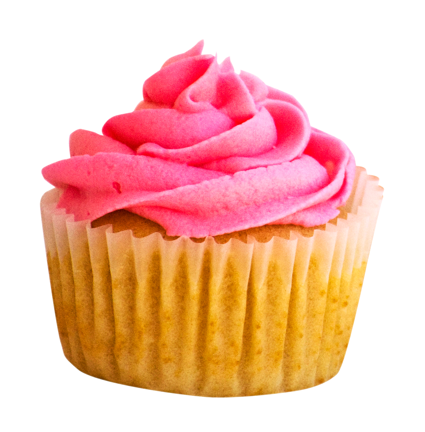 Pink Cupcake Transparent Background