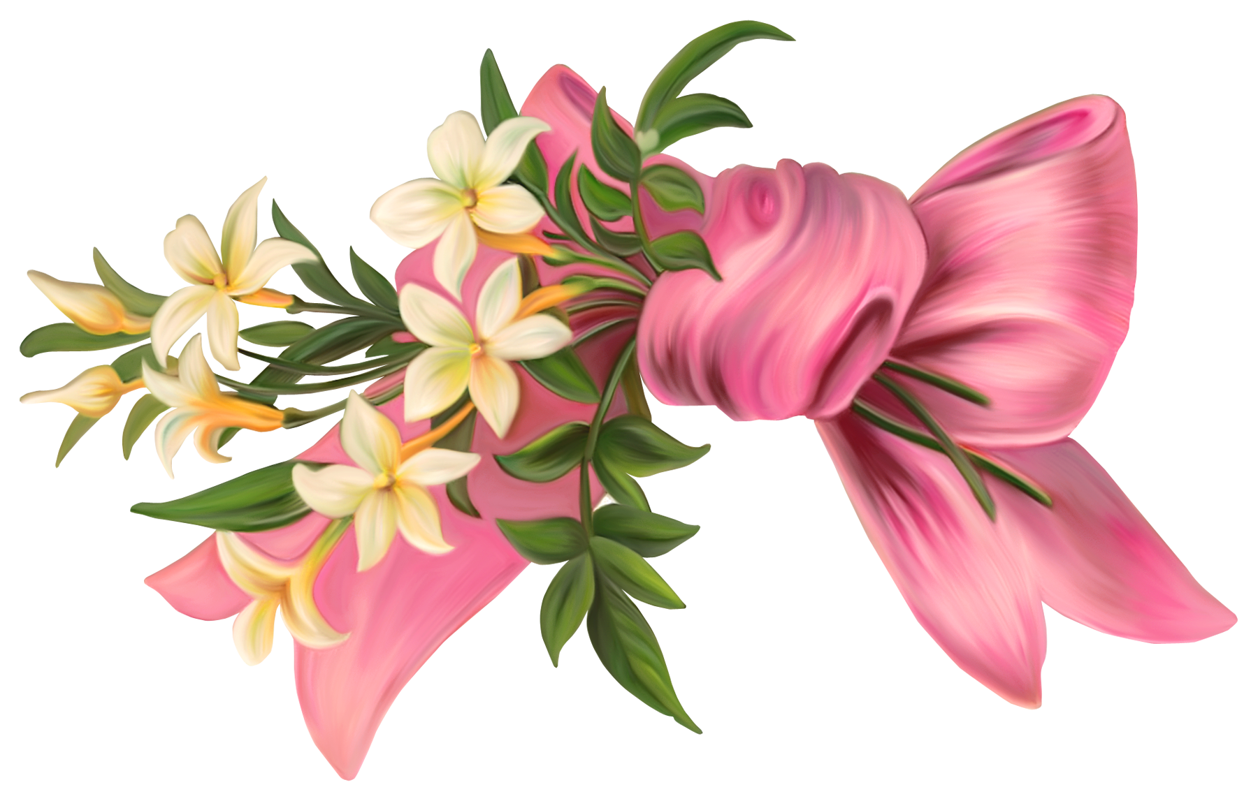Pink Flowers PNG HD Quality