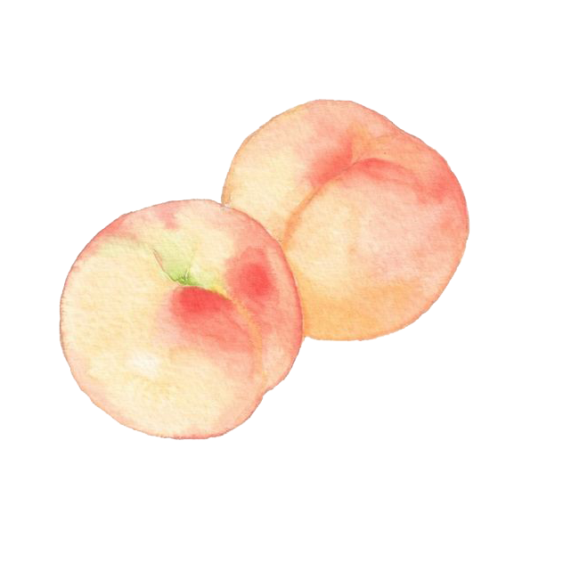 Pink Peach Transparent PNG