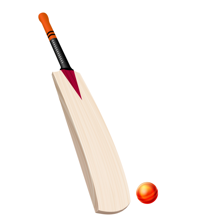 Einfache cricket bat transparente Bilder