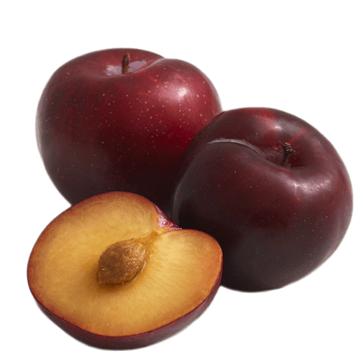 Plum Natural Fruit Transparent PNG