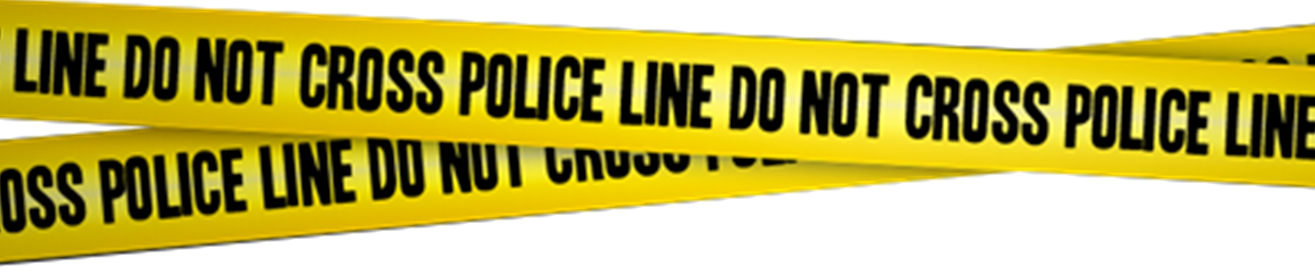 Police Tape Vector PNG