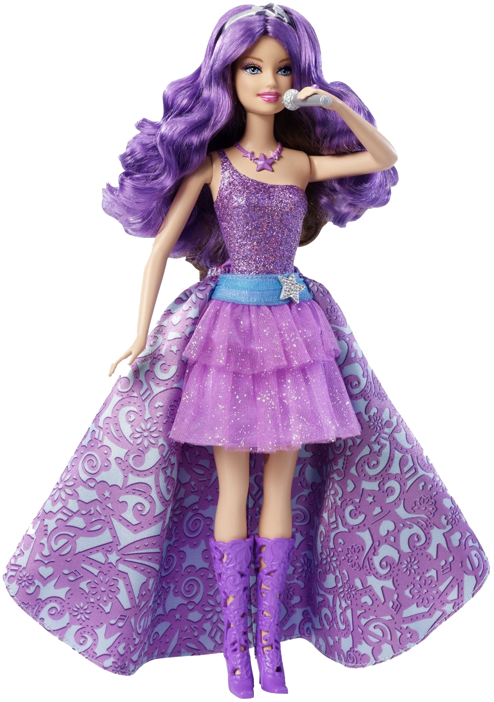 Purple Doll PNG HD Quality