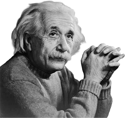 Real Albert Einstein PNG