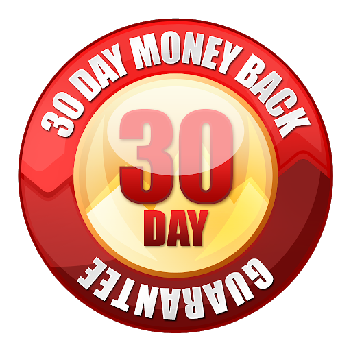 Red 30 Day Guarantee PNG