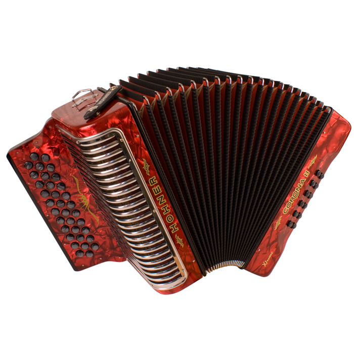Red Accordion PNG Images HD