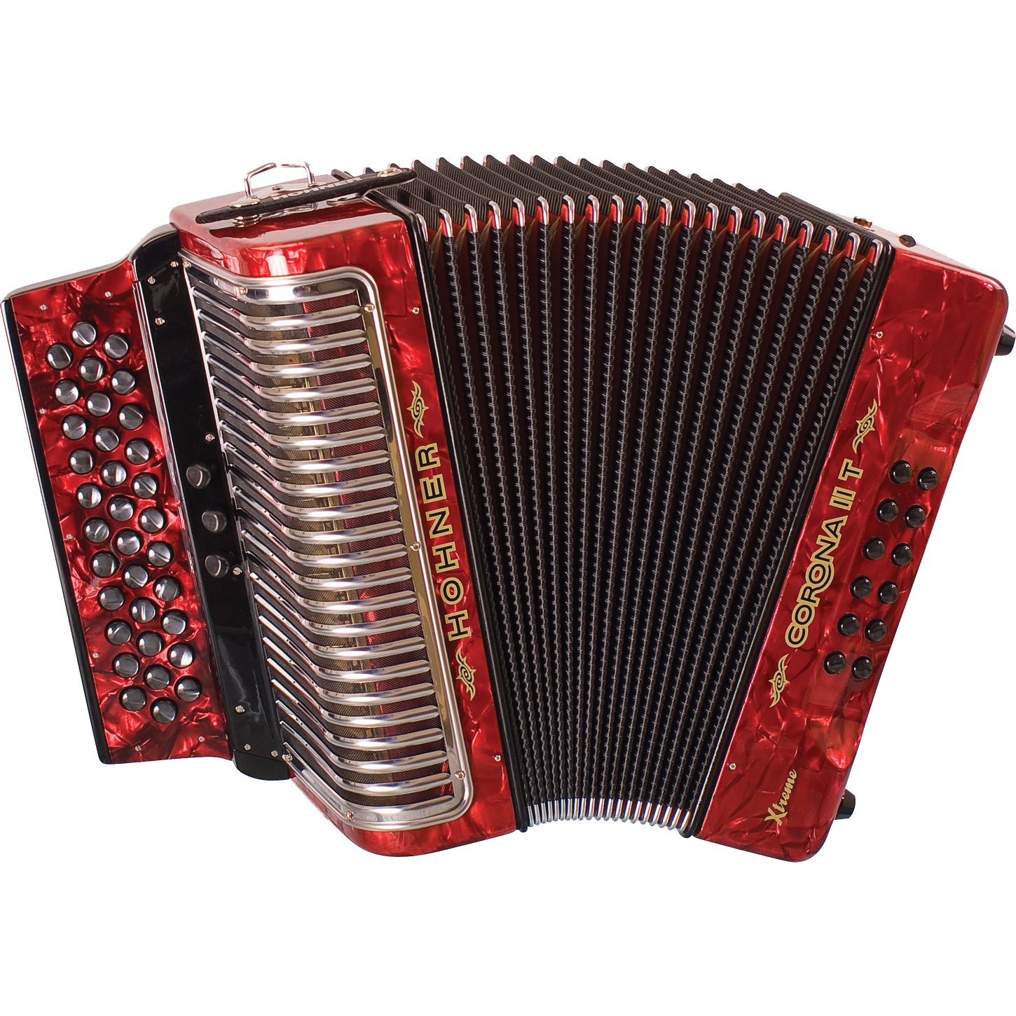 Red Accordion Transparent Background