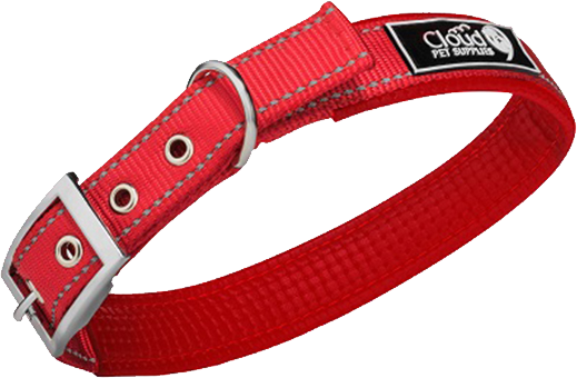 Red Adult Dog Collar Transparent PNG
