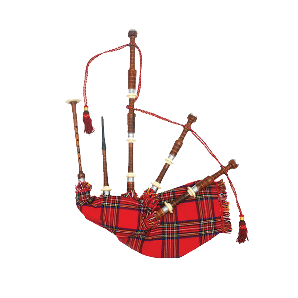 Red Bagpipes Transparent PNG