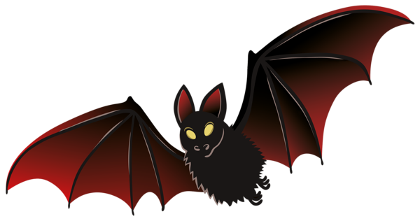 Red Bat Transparent PNG
