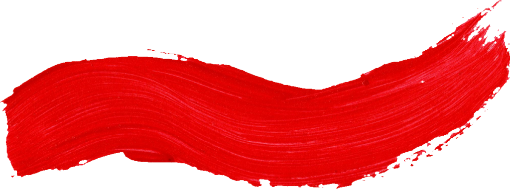 Red Brush Stroke PNG Clipart Background