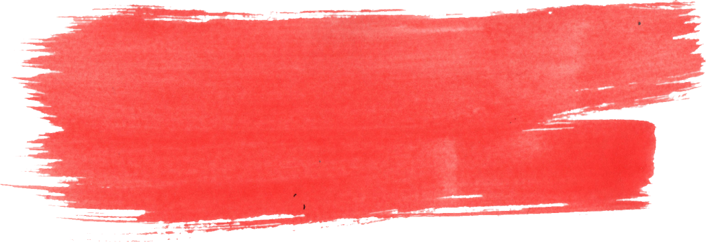 Red Brush Stroke Transparent PNG