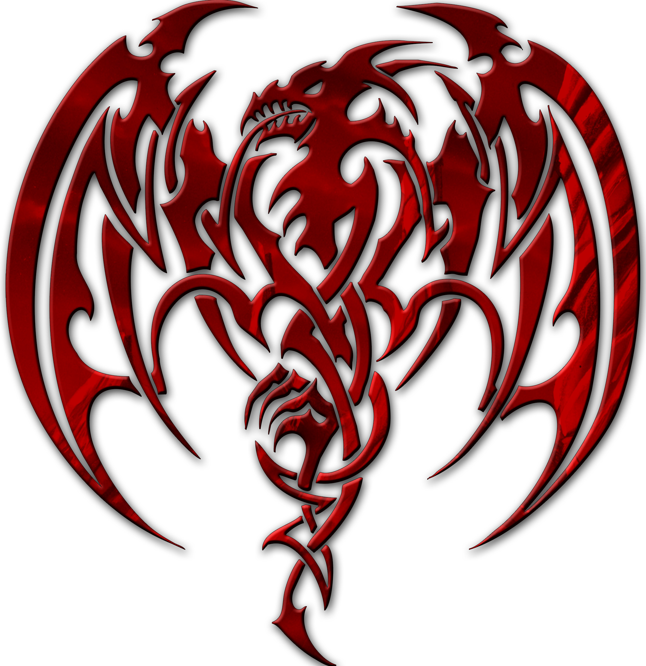 Red Dragon Tattoos PNG Clipart Background