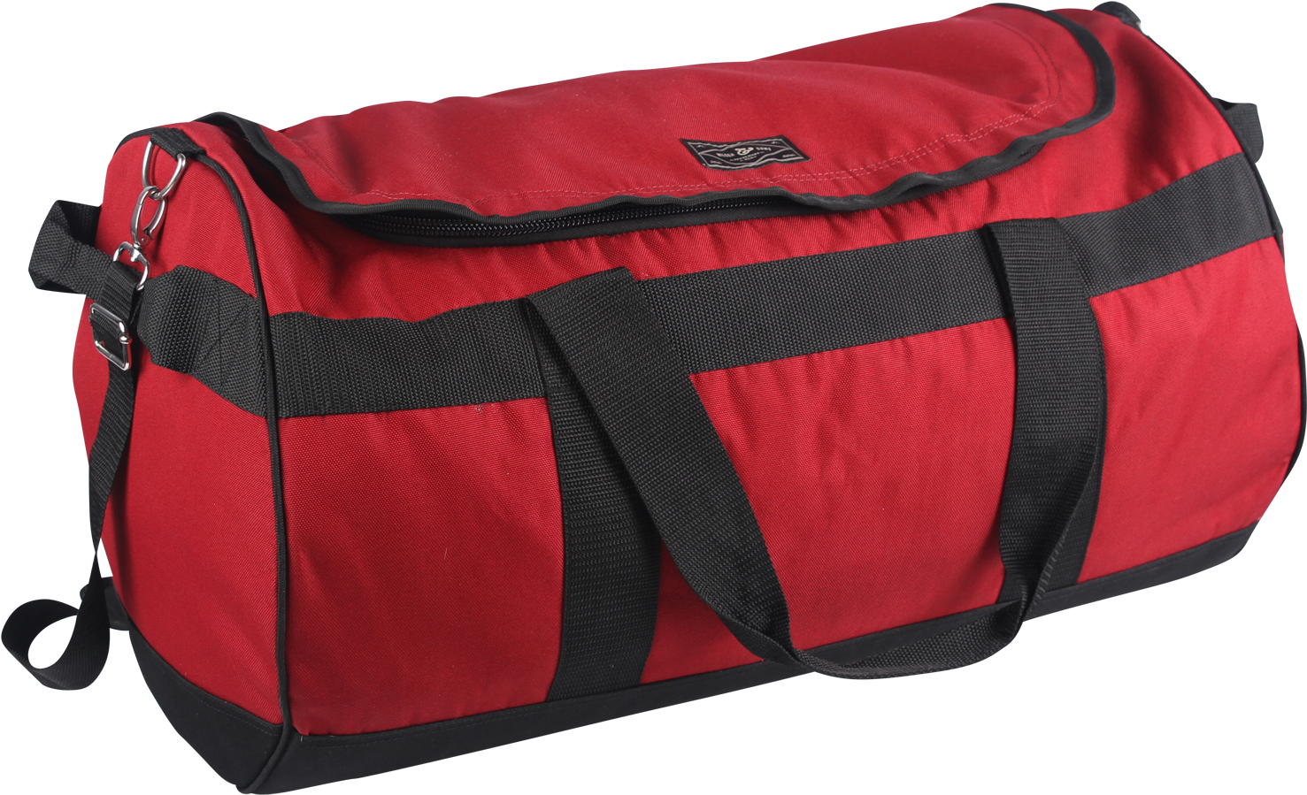 Red Duffel Bag PNG Clipart Background