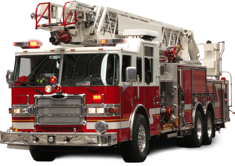 Red Fire Brigade PNG HD Quality