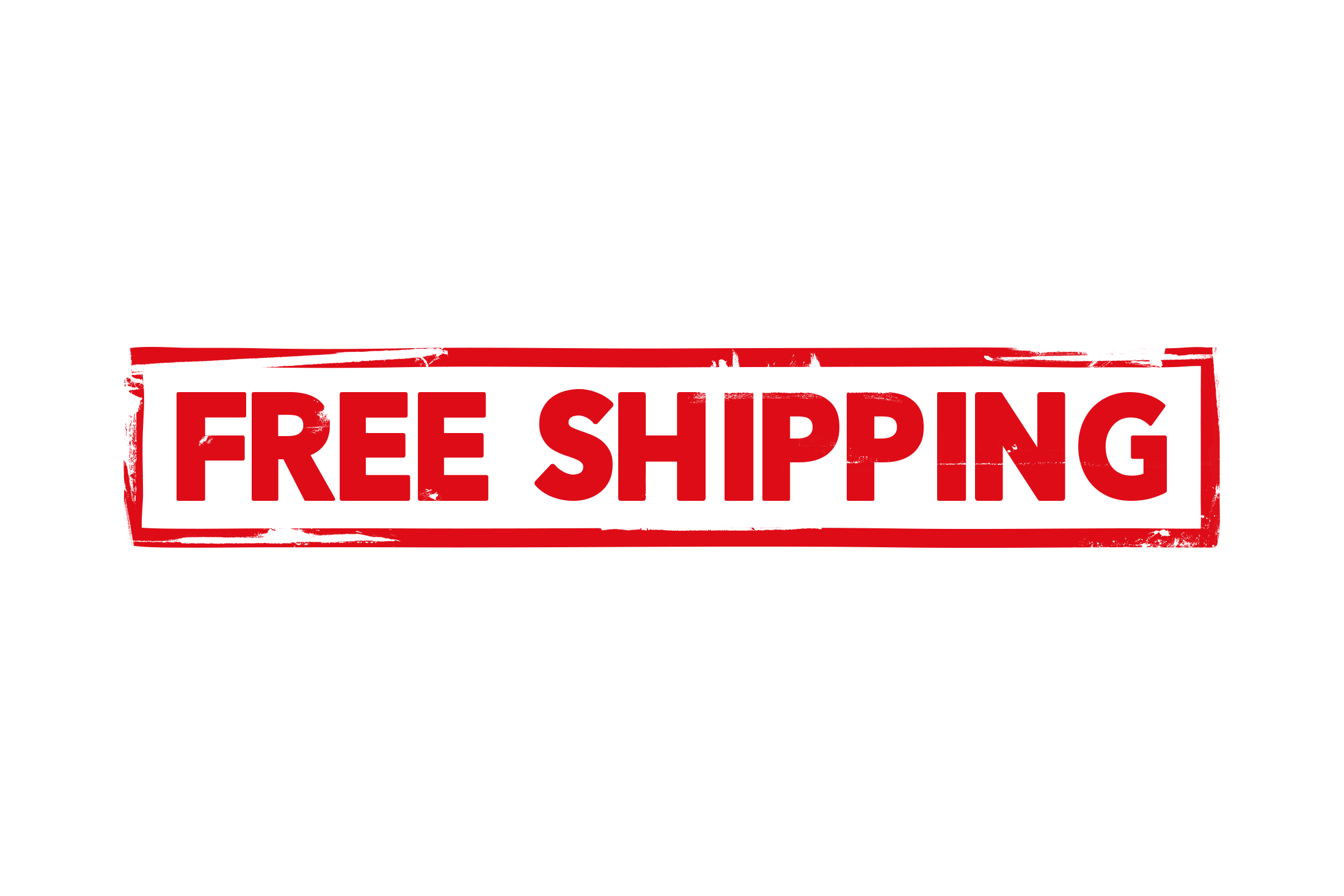 Red Free Shipping PNG