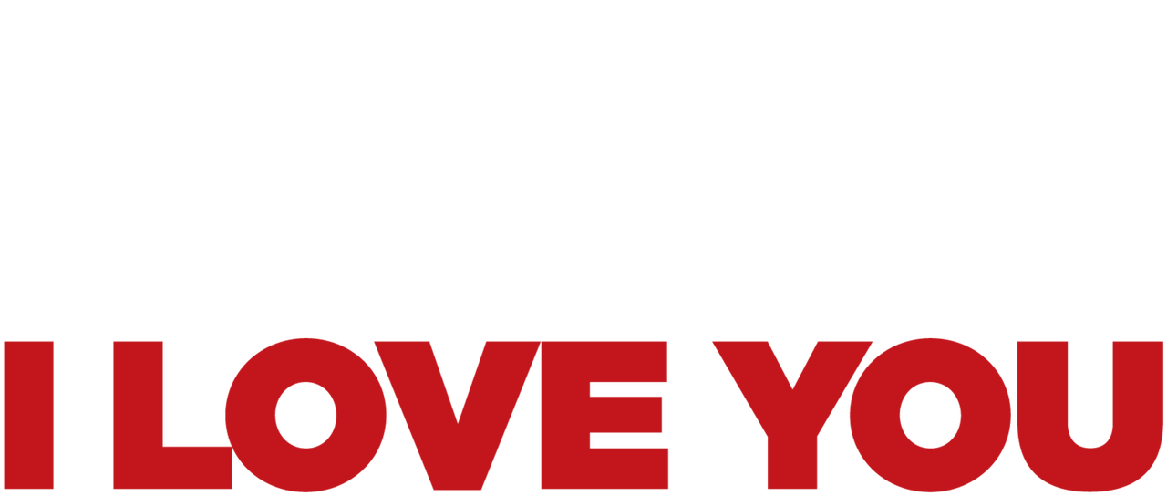 Red I Love You Text Transparent PNG