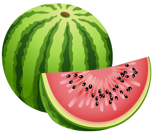 Red Shining Fruit Watermelon Transparent PNG