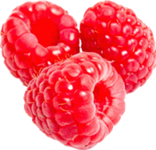Red Shining Raspberry Transparent PNG