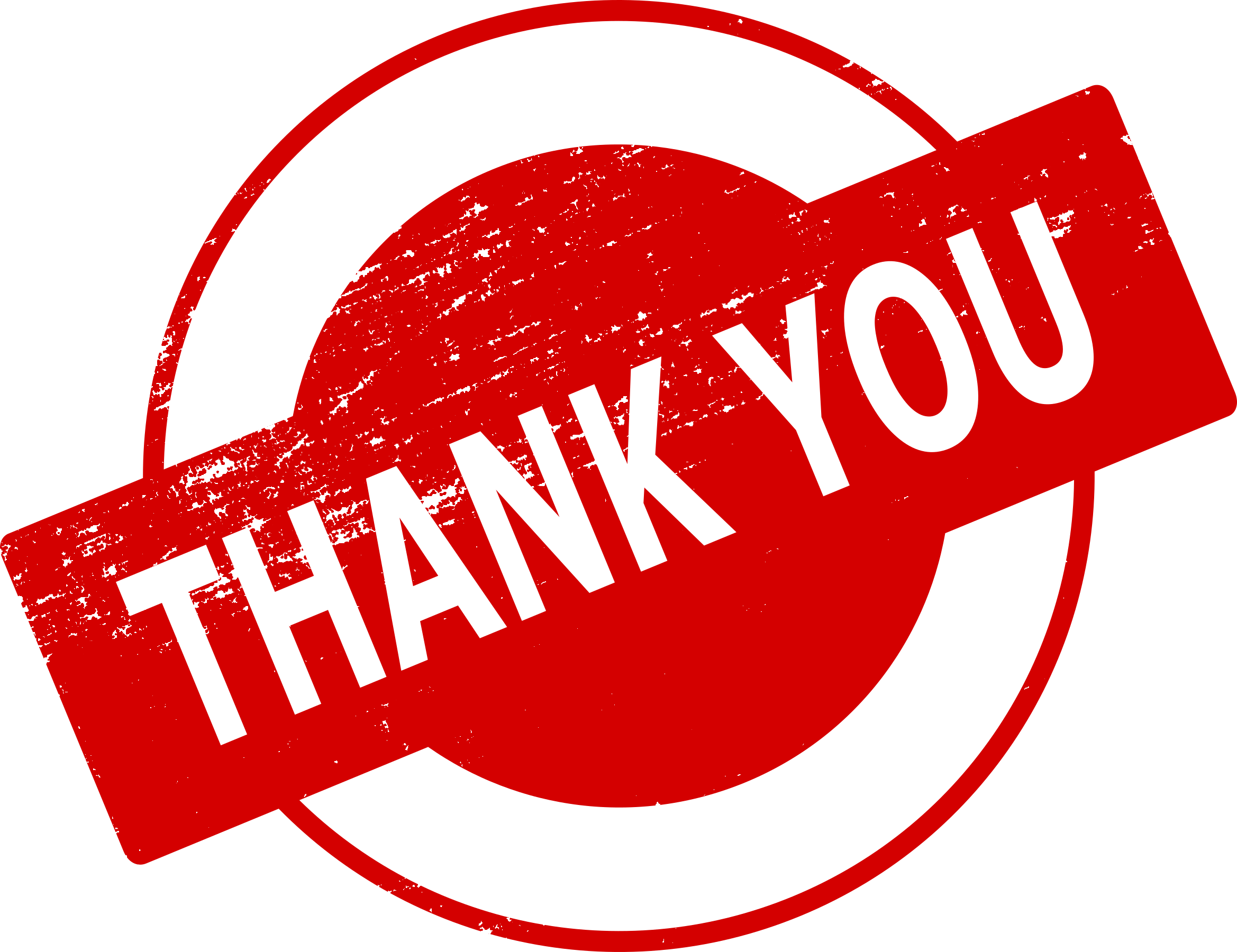Red Thank You Icon PNG