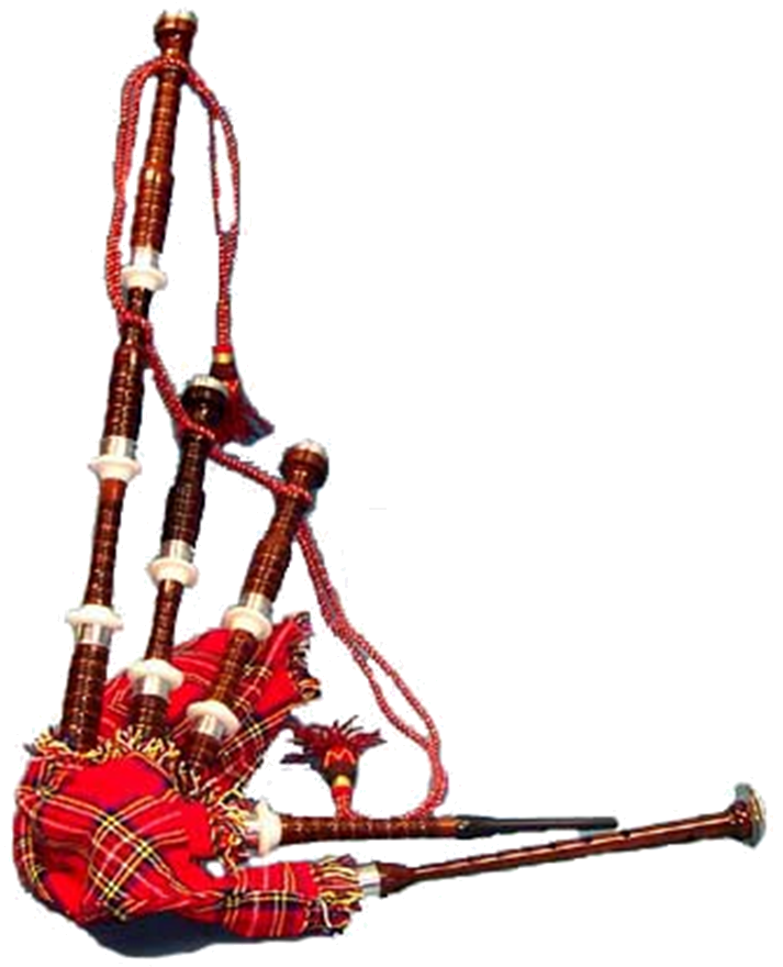 Red Woodwind Bagpipes Instrument Transparent PNG