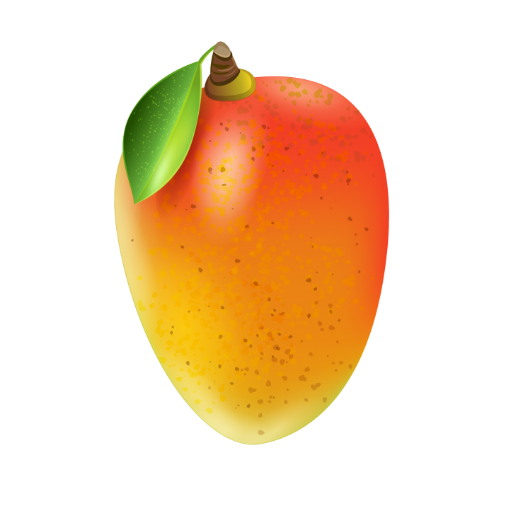 Red Yellow Mango Transparent PNG