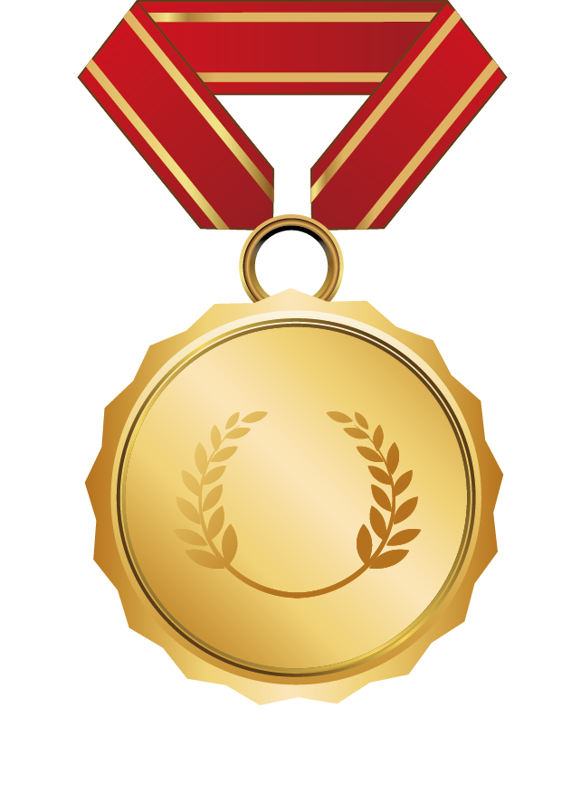 Ribbon Award Medal Transparent PNG