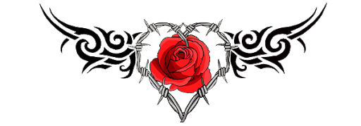 Rose Flower Tattoo Transparent PNG