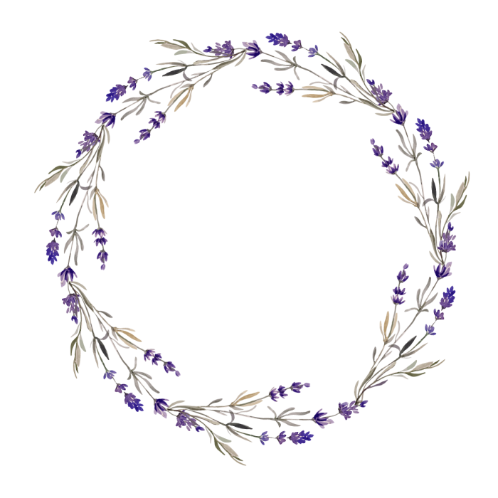 Round Flower Wreath Transparent Free PNG