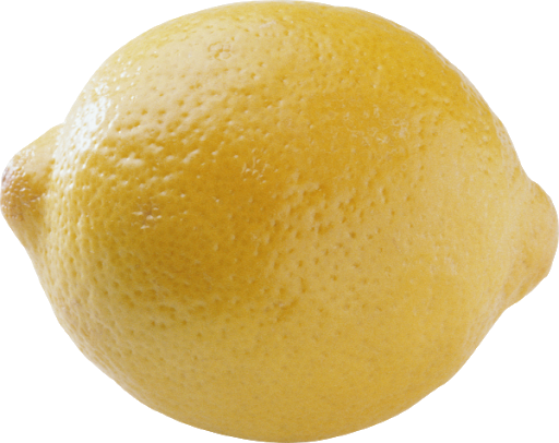 Round Lemon Transparent PNG