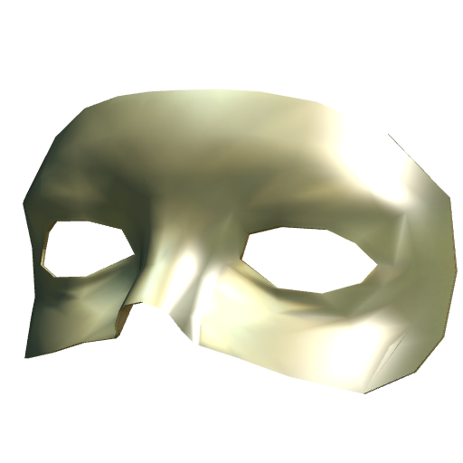 Shining 3D Mask PNG