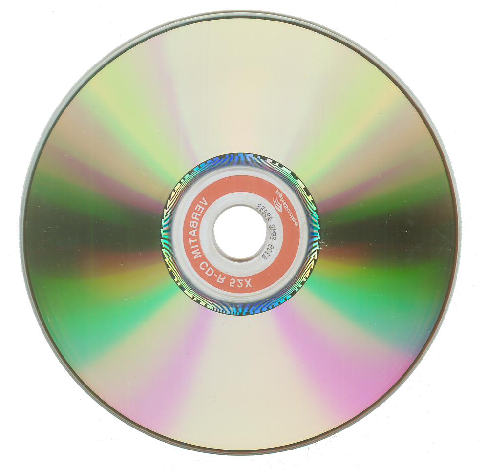 Shining Compact Disk Background PNG Image