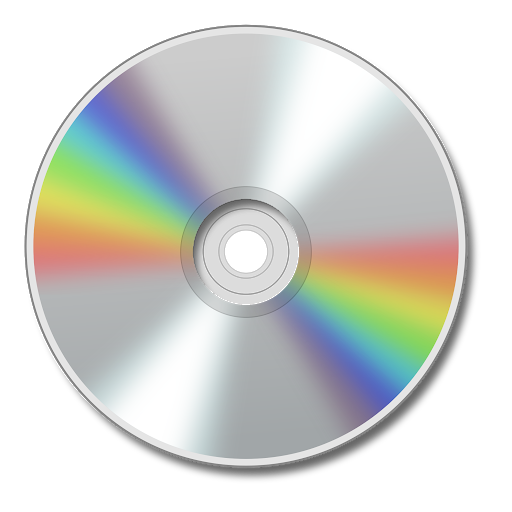 Shining Compact Disk Transparent File