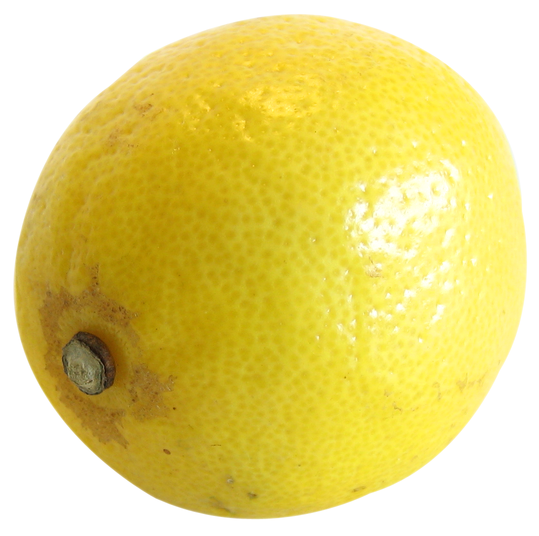 Shining Lemon PNG