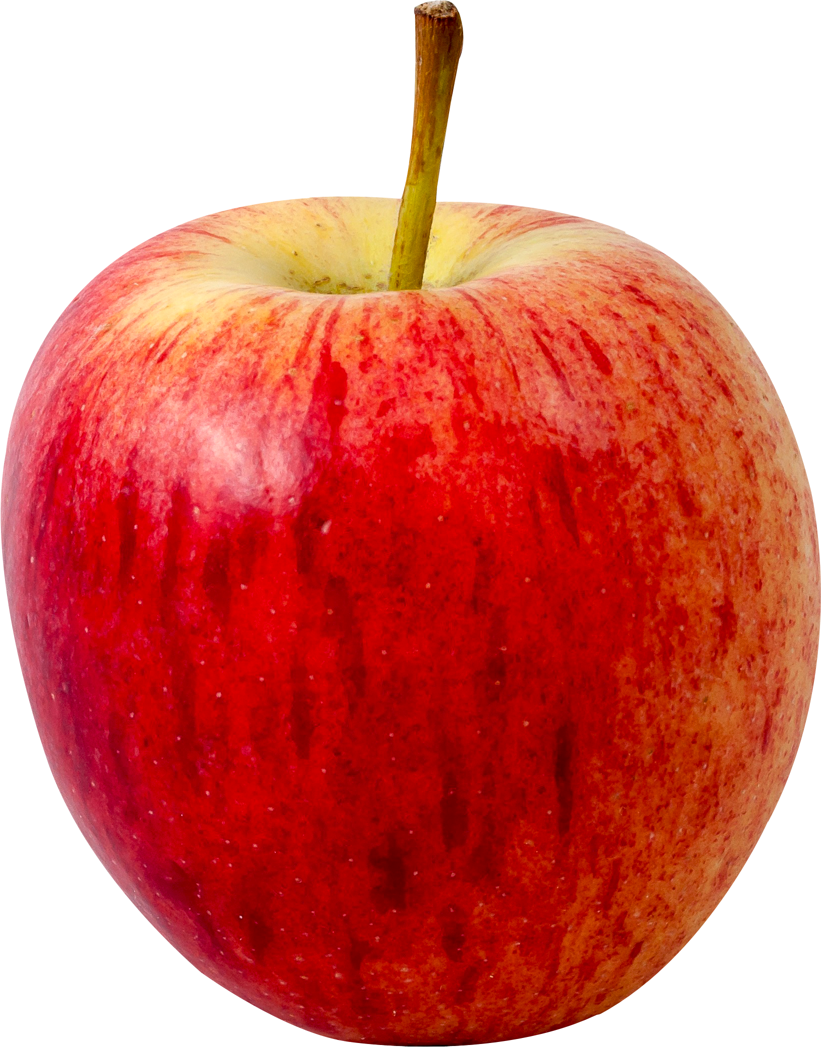 Shining Red PNG transparente de la fruta de manzana
