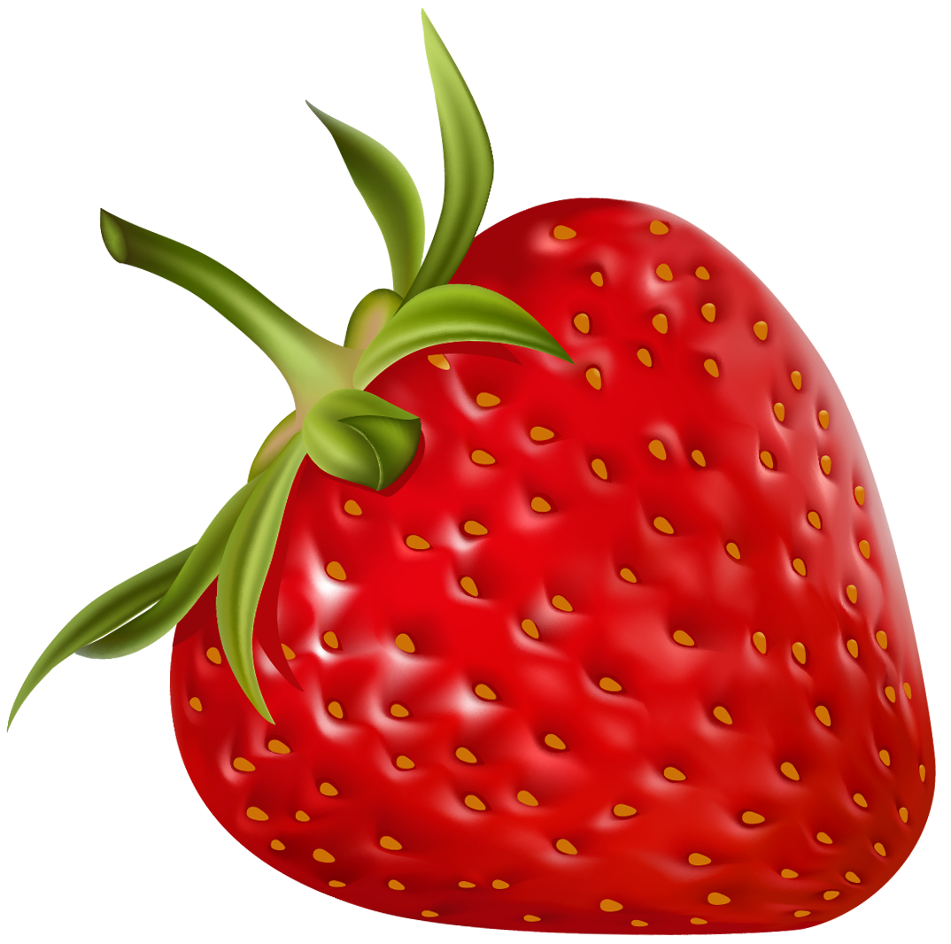 Shining Strawberry PNG
