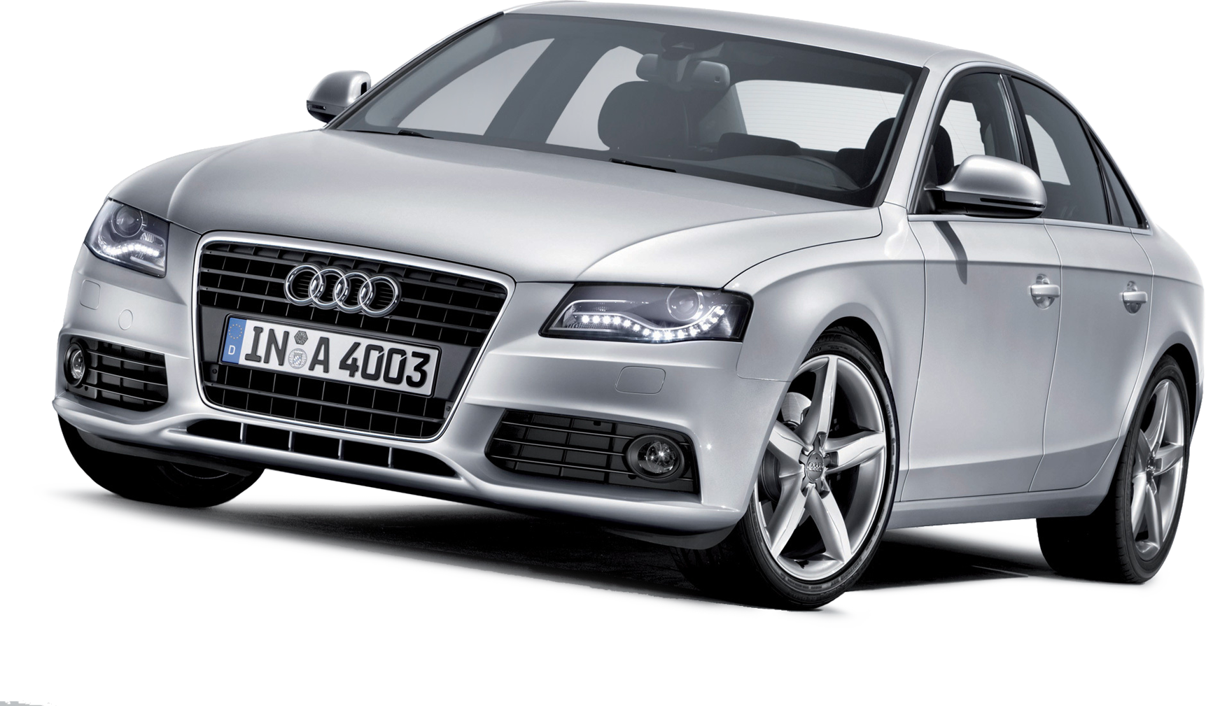 Silver Audi PNG Clipart Background
