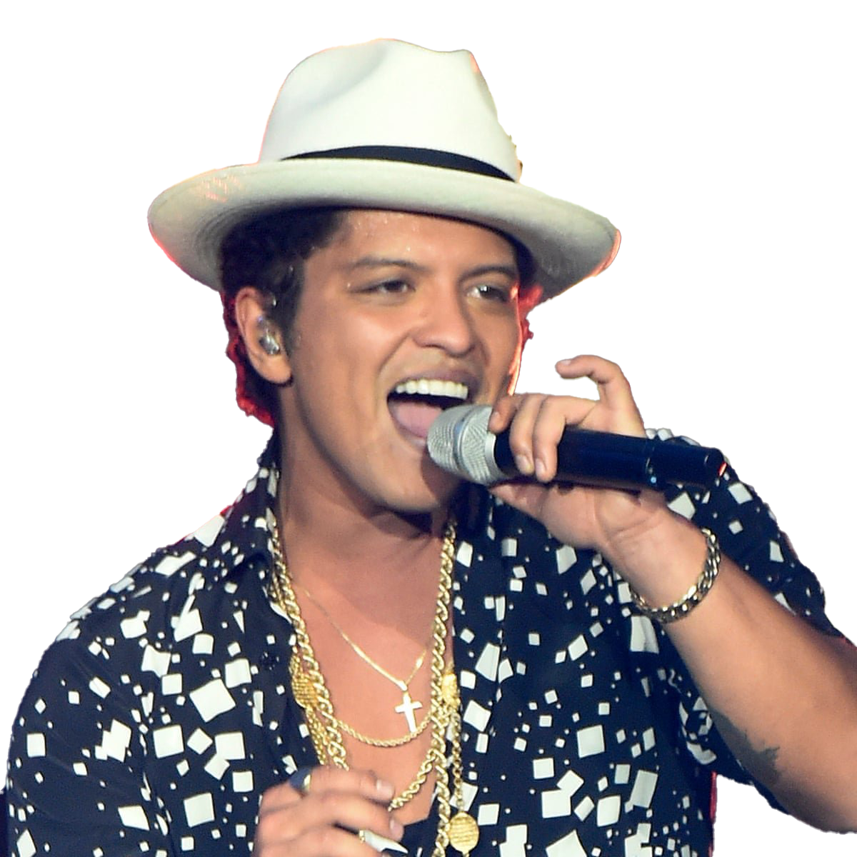 Sänger Bruno Mars PNG Pic Hintergrund