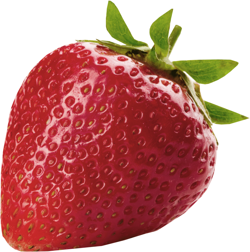 Single Natural Strawberry PNG