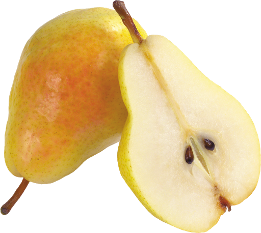 Sliced Asian Pear Transparent PNG